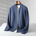 Round Neck Top Men's Cardigan Coat