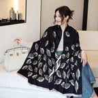 Female Versatile Fashion Thickened Warm Cashmere Scarf