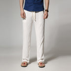 Men's Loose Straight Cotton And Linen Casual Pants