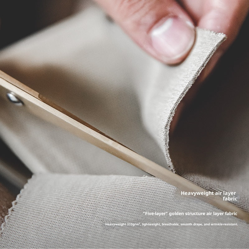 Workwear American Casual Air Layer Sweatpants Men