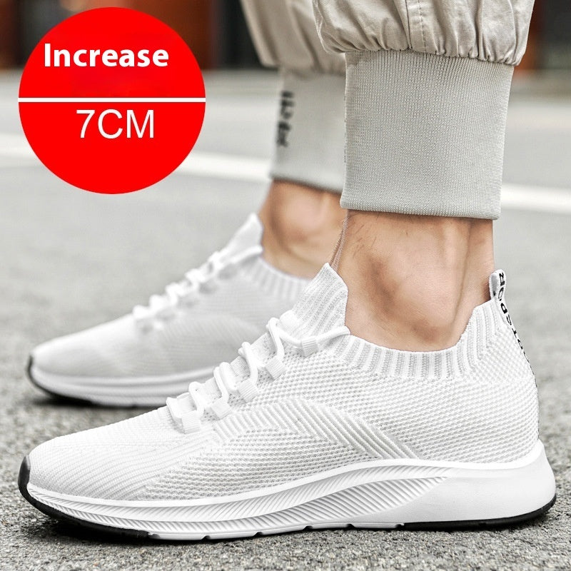 Men's Fashionable Breathable Casual Hidden Heel Sneaker