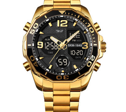 Southeast Asian Spiral Stainless Steel Young Men's Watch