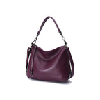 All-match Crossbody Bag Closed-toe Layer Cowhide Portable