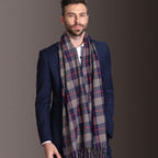 New Europe Fashion Shawl Scarves Men Winter Warm Tartan