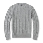 Men's Sports Round Neck Pullover Fashionable Knitted Casual Sweater