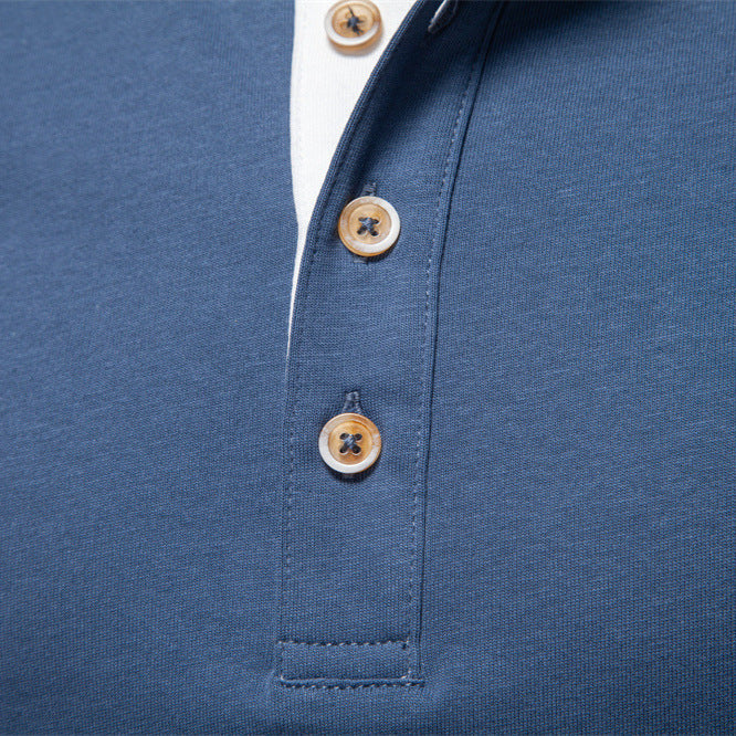 Men's Long Sleeve T-shirt Business Casual Bottoming Shirt