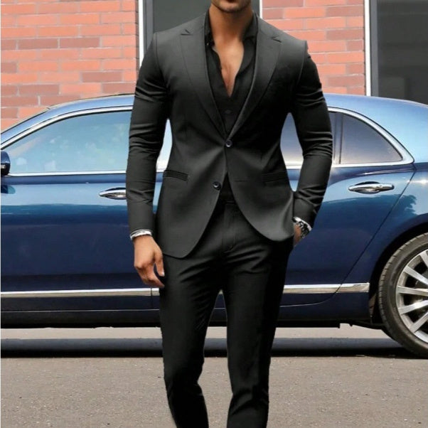 Autumn New Men's Round Neck Sweater