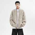 Retro Twist Cardigan Sweater For Men