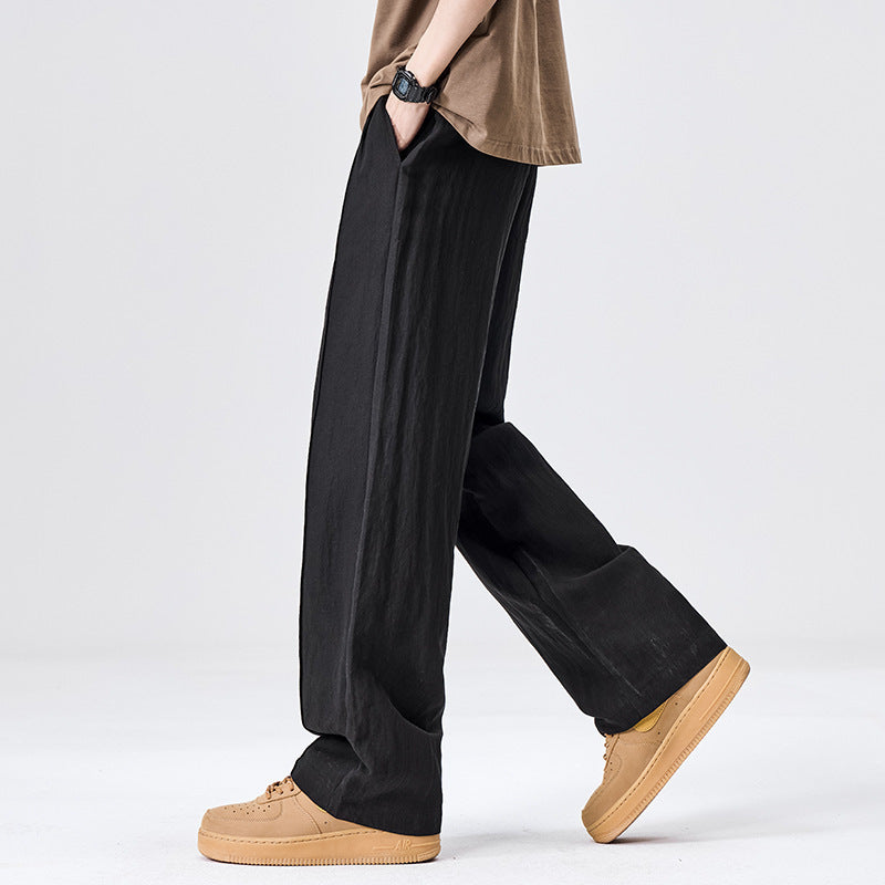 New Men's Summer Tencel Lyocell Breathable Sports Pants