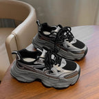 Platform Mesh Elevator Breathable All-matching And Lightweight Sports Casual Shoes