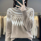 Half Turtleneck Seven-pin Thickened Sweater
