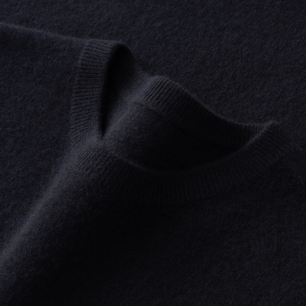 Cashmere Sweater Men's Low Round Neck Business Casual Cashmere Sweater