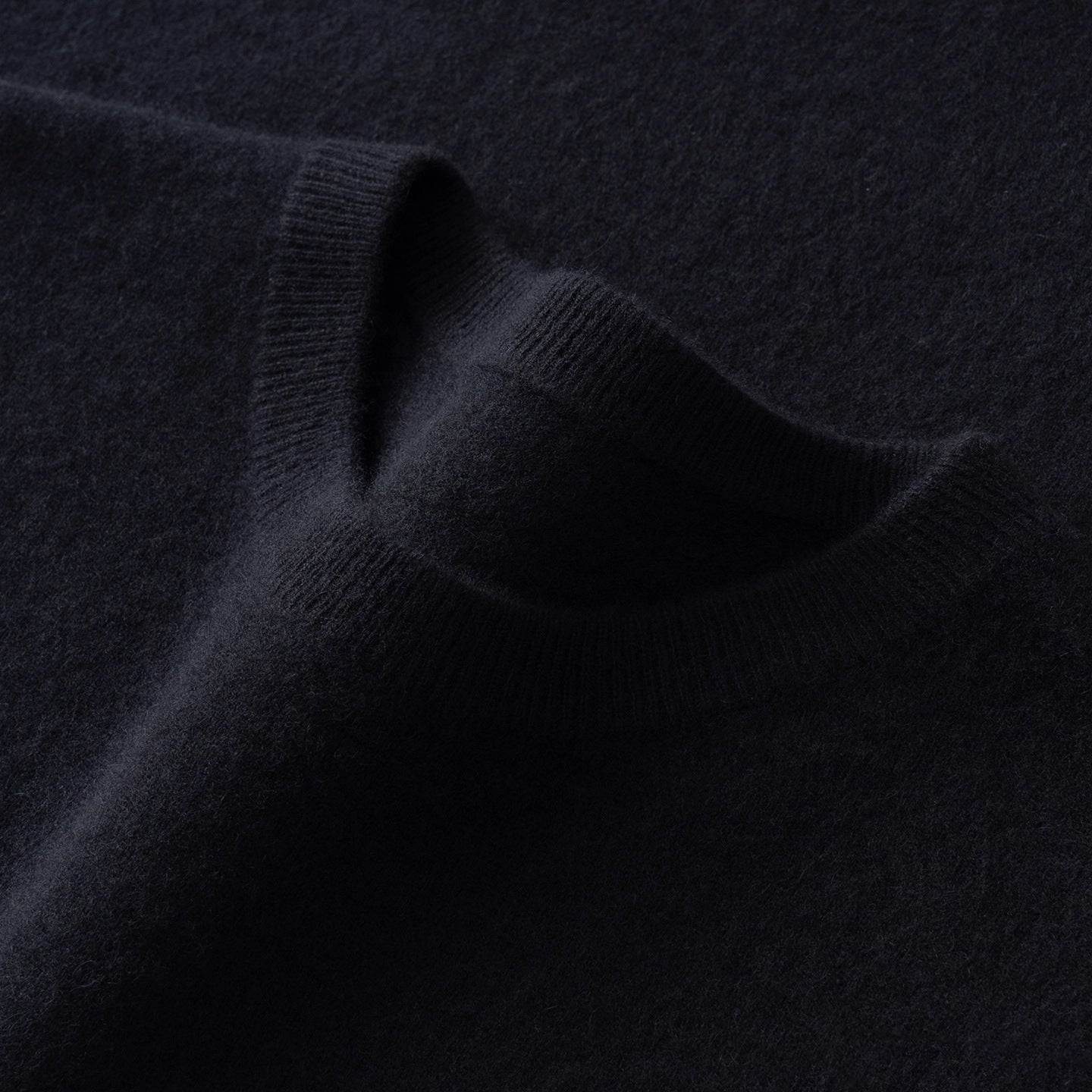 Cashmere Sweater Men's Low Round Neck Business Casual Cashmere Sweater