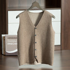 Men's V-neck Vest Premium Casual Knit Vest