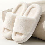 Fairy Style Thick-soled Eva Fluffy Slippers Women's Outer Wear