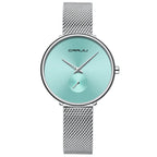 Women's Stainless Steel Strap Mesh Strap Watch Simple