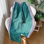 Side Pattern Elastic Waist Cross-border Casual Trousers