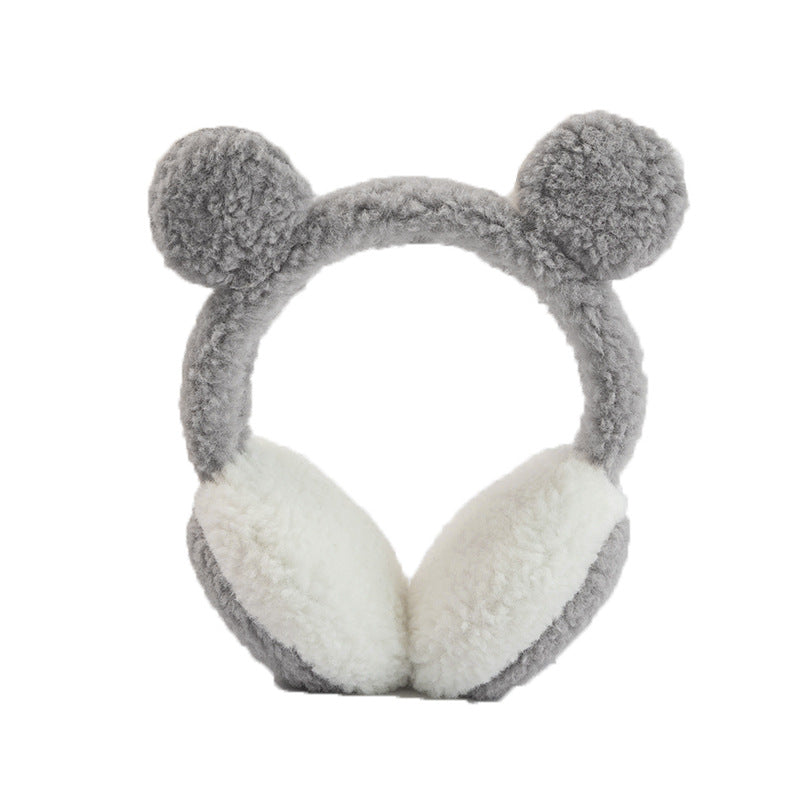 Plush Children's Ear Bag Anti-freeze Retractable Ear Muffs