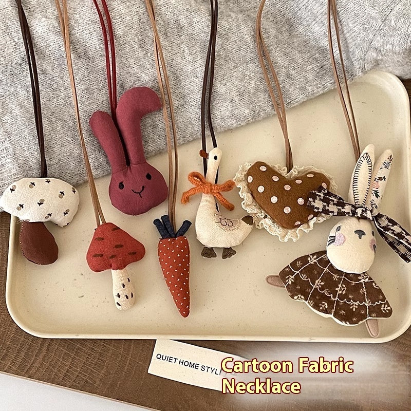 Sweater Lanyard Chain Accessories Female Autumn And Winter Cute Cartoon