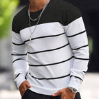 Men's Knitted Fashion Crew Casual Sweatshirt