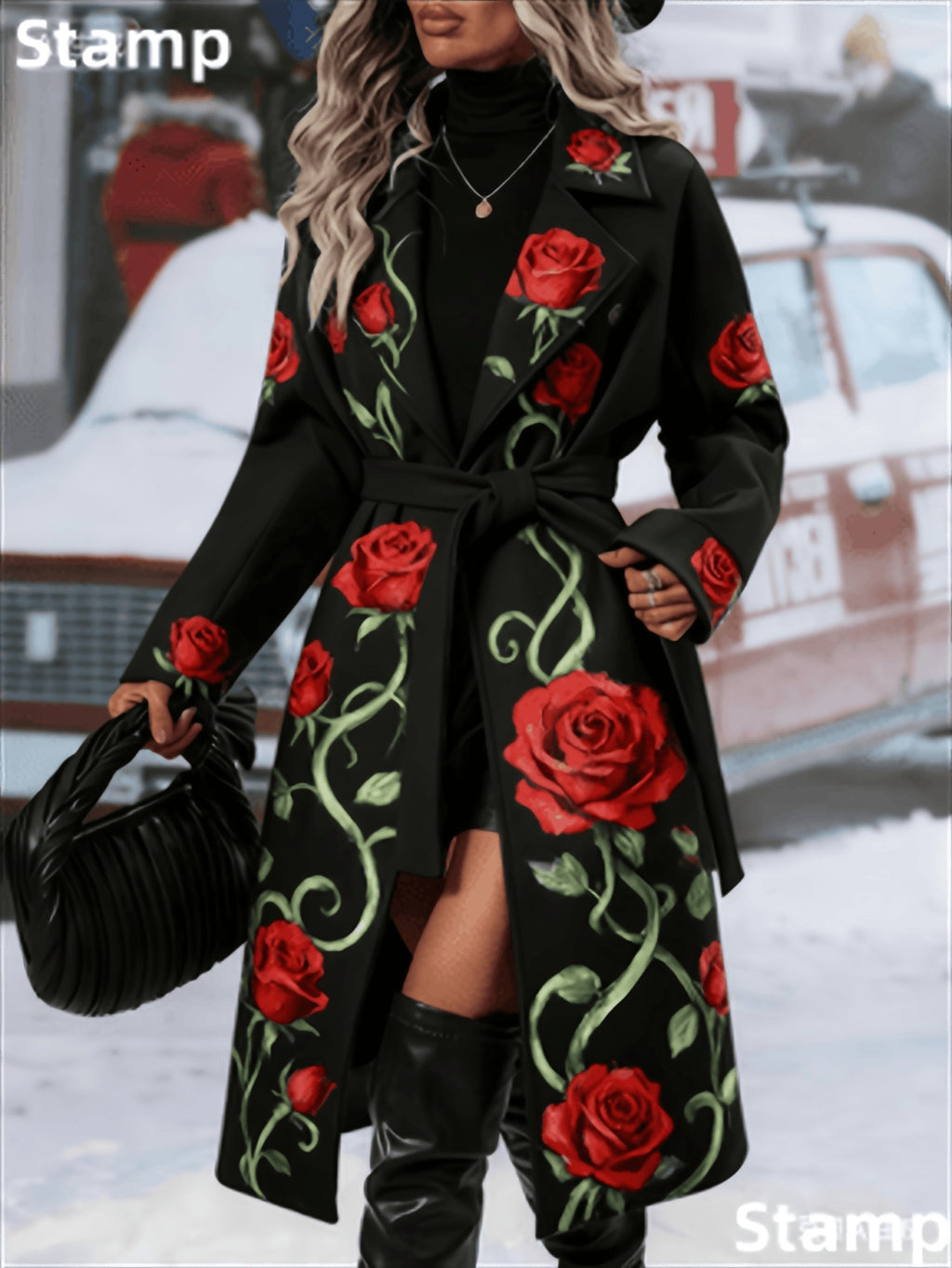 Fashionable Casual Long Coat