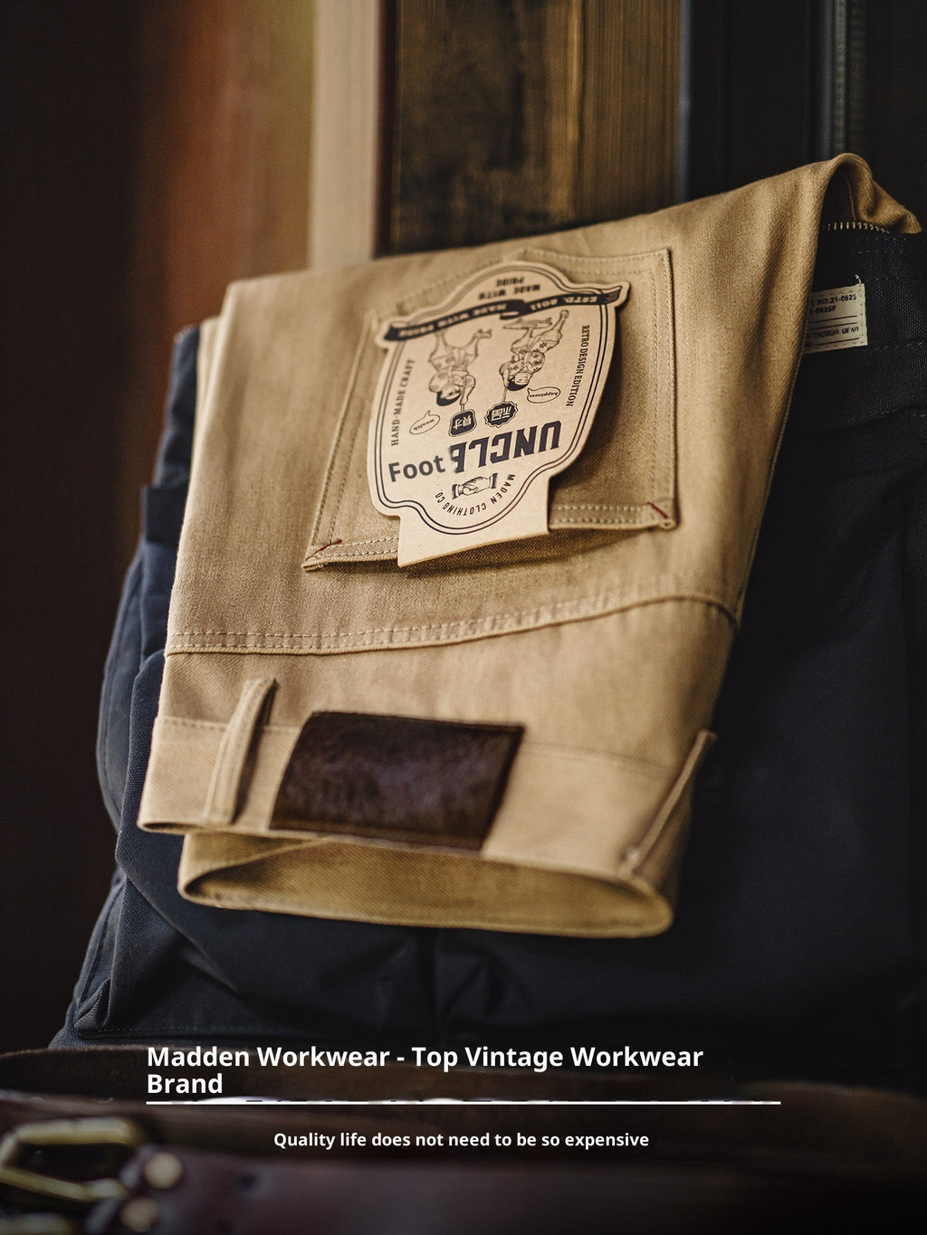 Men's Vintage Jeans Straight Casual Pants