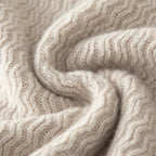 Men's Woolen Sweater Half-open Collar Long Sleeve Solid Color Stand Collar Sweater