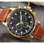 Men's Day Six-pin Full-function Quartz Watch