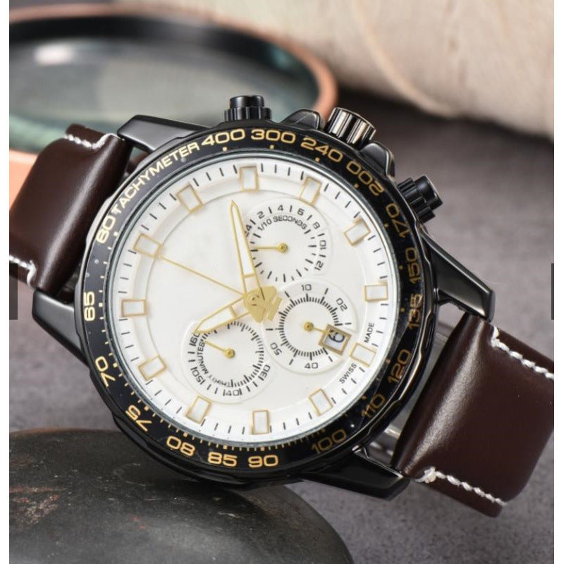 Men's Day Six-pin Full-function Quartz Watch