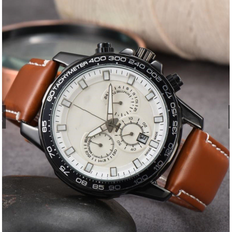 Men's Day Six-pin Full-function Quartz Watch