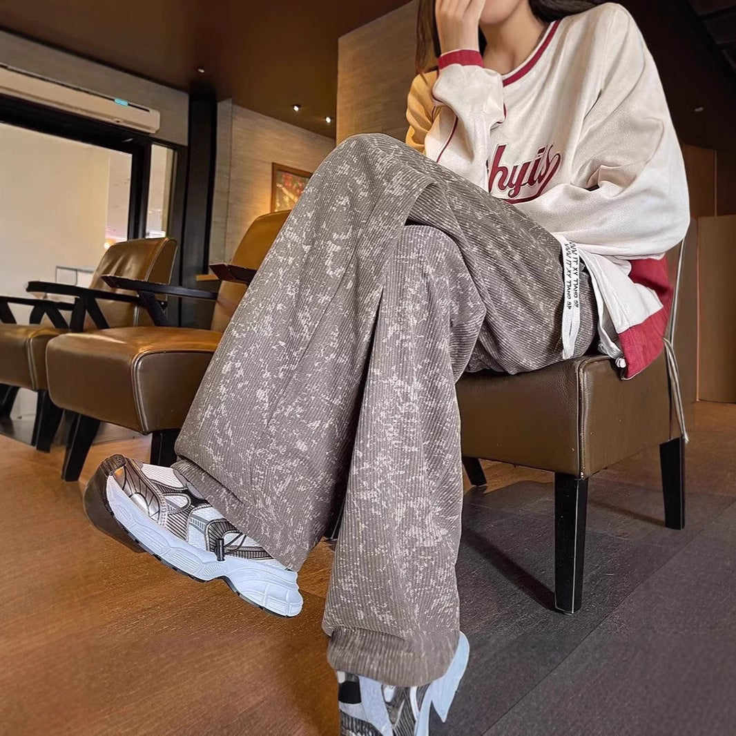 American Retro Boys Tie-dye Trousers