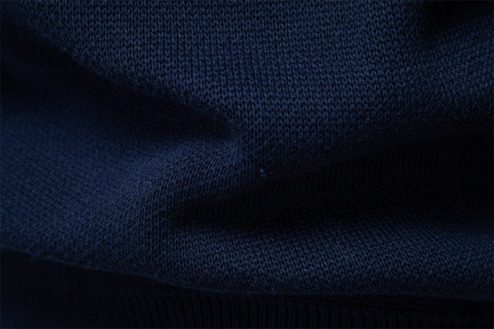 Men's Fashion Sweater Zipper Knitted Jacket