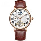 Tourbillon Automatic Mechanical Watch Luminous Hollow Men's