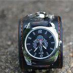 Personalized Men's Skull Square Watch