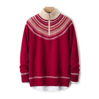 Autumn And Winter Thickening Sweater Stand Collar Outer Wear Casual Bottoming Shirt