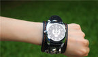 Personalized Men's Skull Square Watch