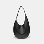 Semicircle One-shoulder PU Leather Crossbody Women's Tote Bag