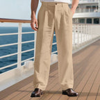 Loose Straight Business Suit Pants Men