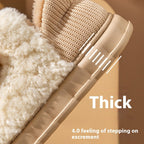 Indoor Home Thermal Non-slip Cotton-padded Shoes