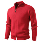 Men's Zipper Cardigan Sweater Coat