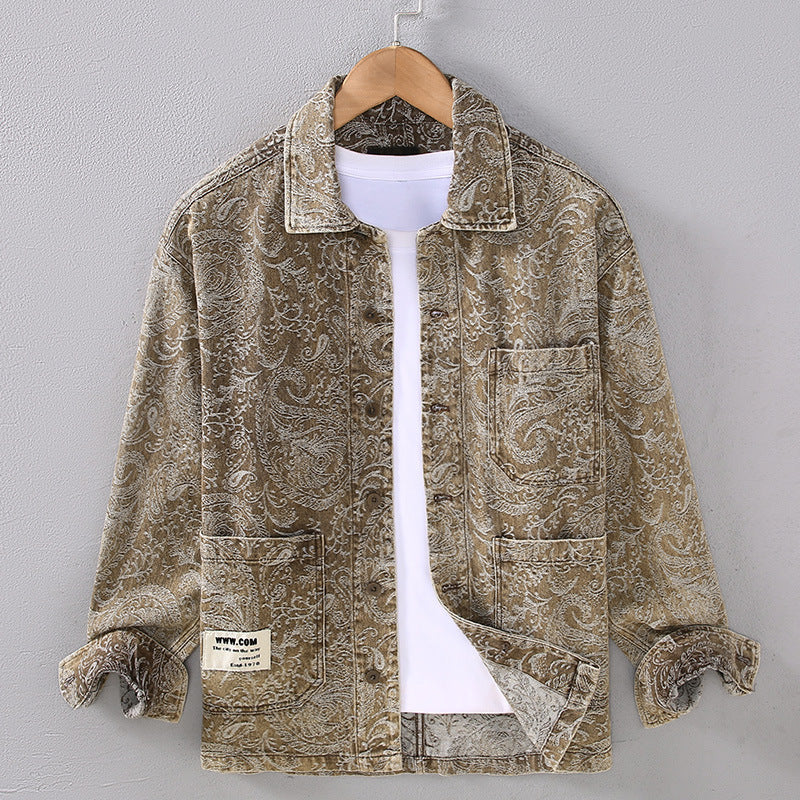 Heavy Craft Wash Denim Top