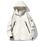 Single-layer Outdoor Shell Jacket Thin Windproof Waterproof Mountaineering Suit