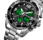 Southeast Asian Spiral Stainless Steel Young Men's Watch