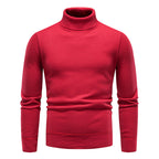 Men's Classic All-matching Fleece-lined Turtleneck Sweater