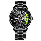 Automatic Movement Watch Waterproof Wheel Style Non-mechanical Watch