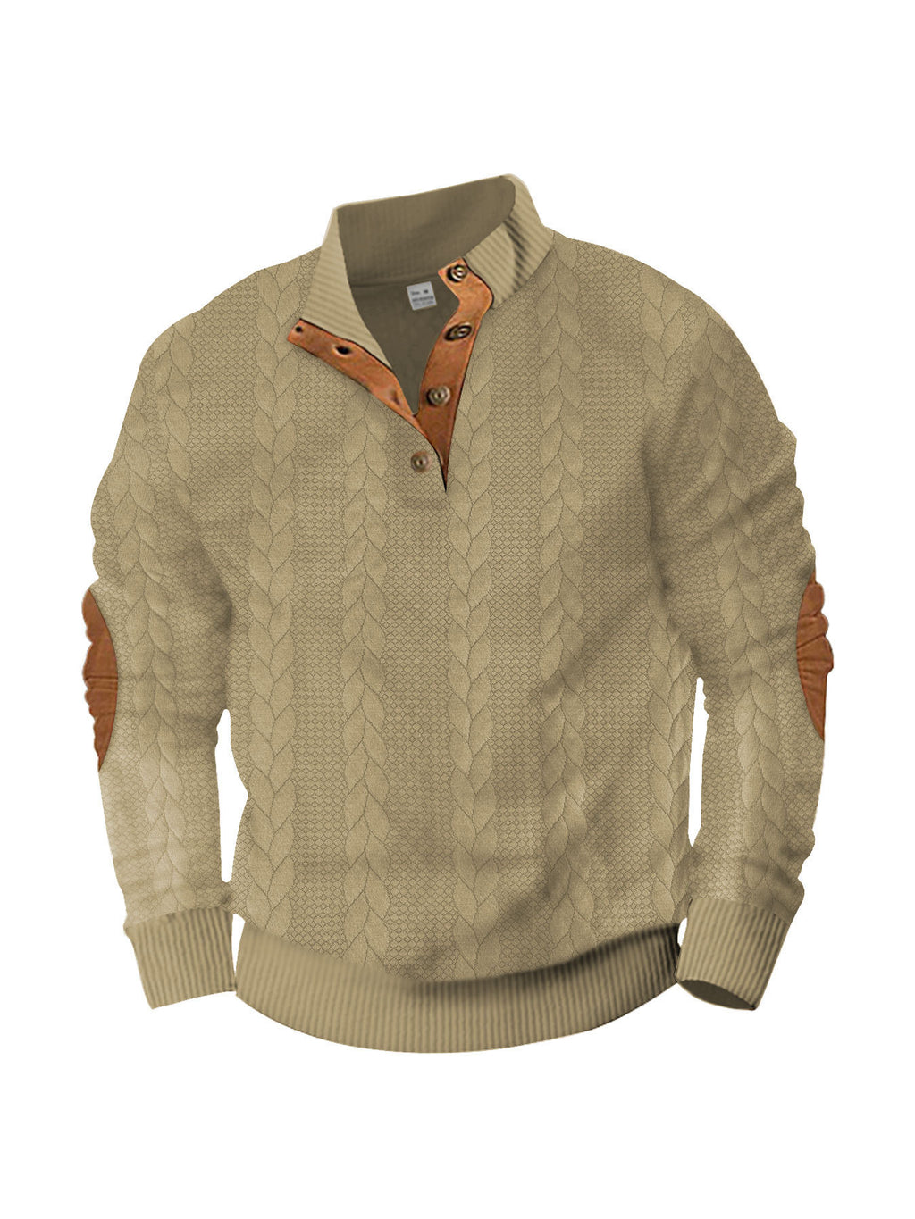 Trendy New Patch Embroidery Men's Sweatshirt