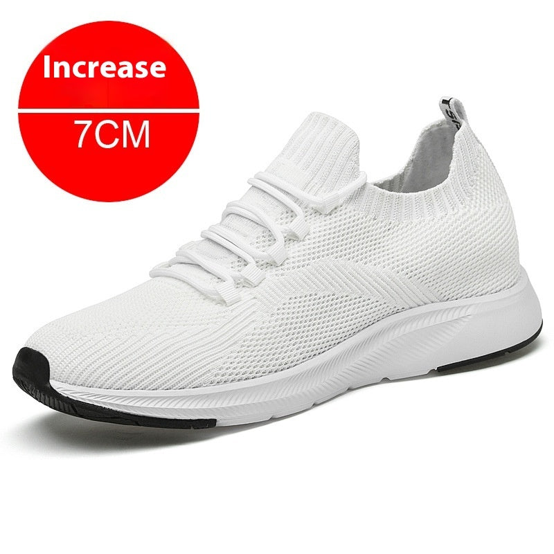 Men's Fashionable Breathable Casual Hidden Heel Sneaker
