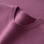 Cashmere Sweater Men's Low Round Neck Business Casual Cashmere Sweater