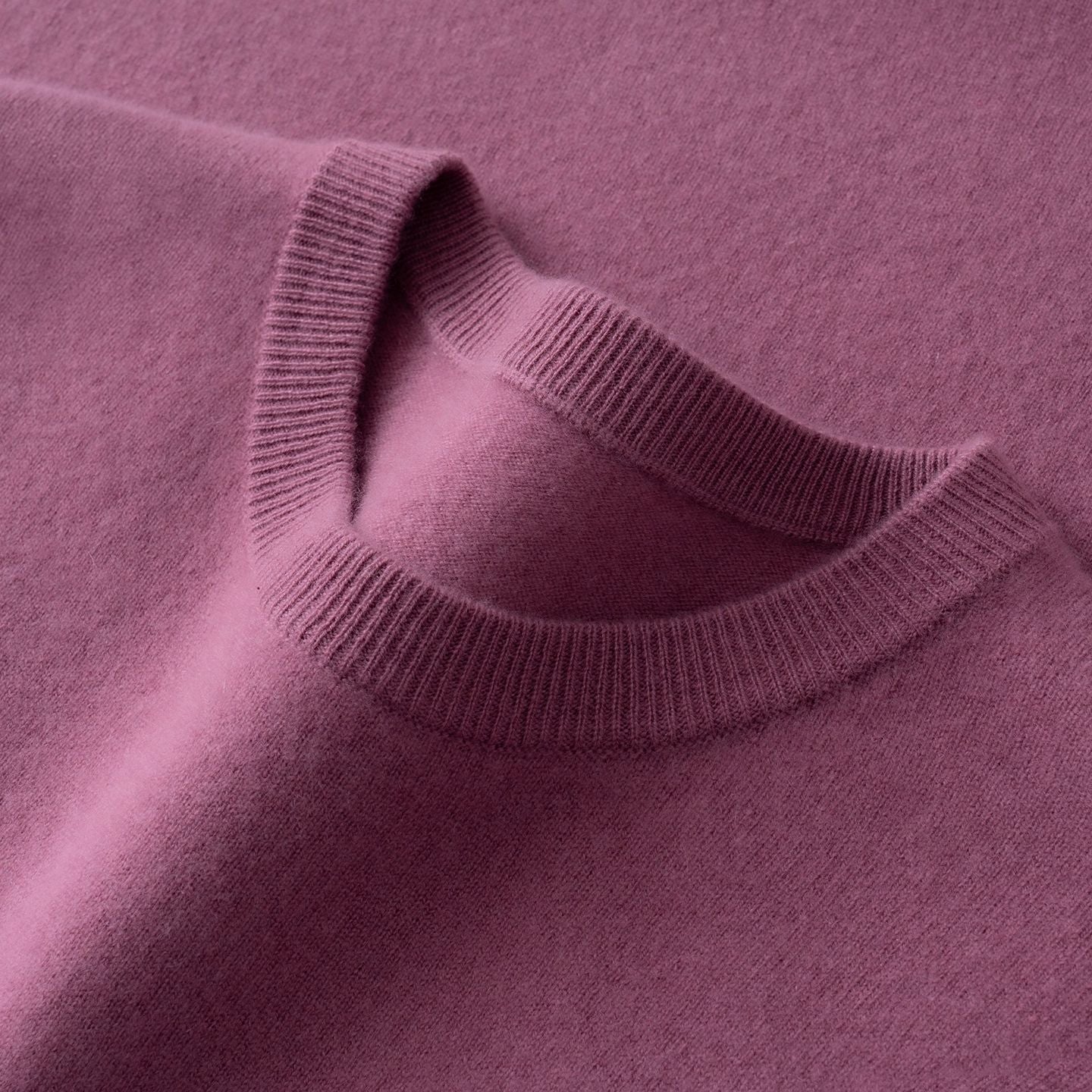 Cashmere Sweater Men's Low Round Neck Business Casual Cashmere Sweater