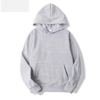 Solid Color Hooded Sweater For Men And Women